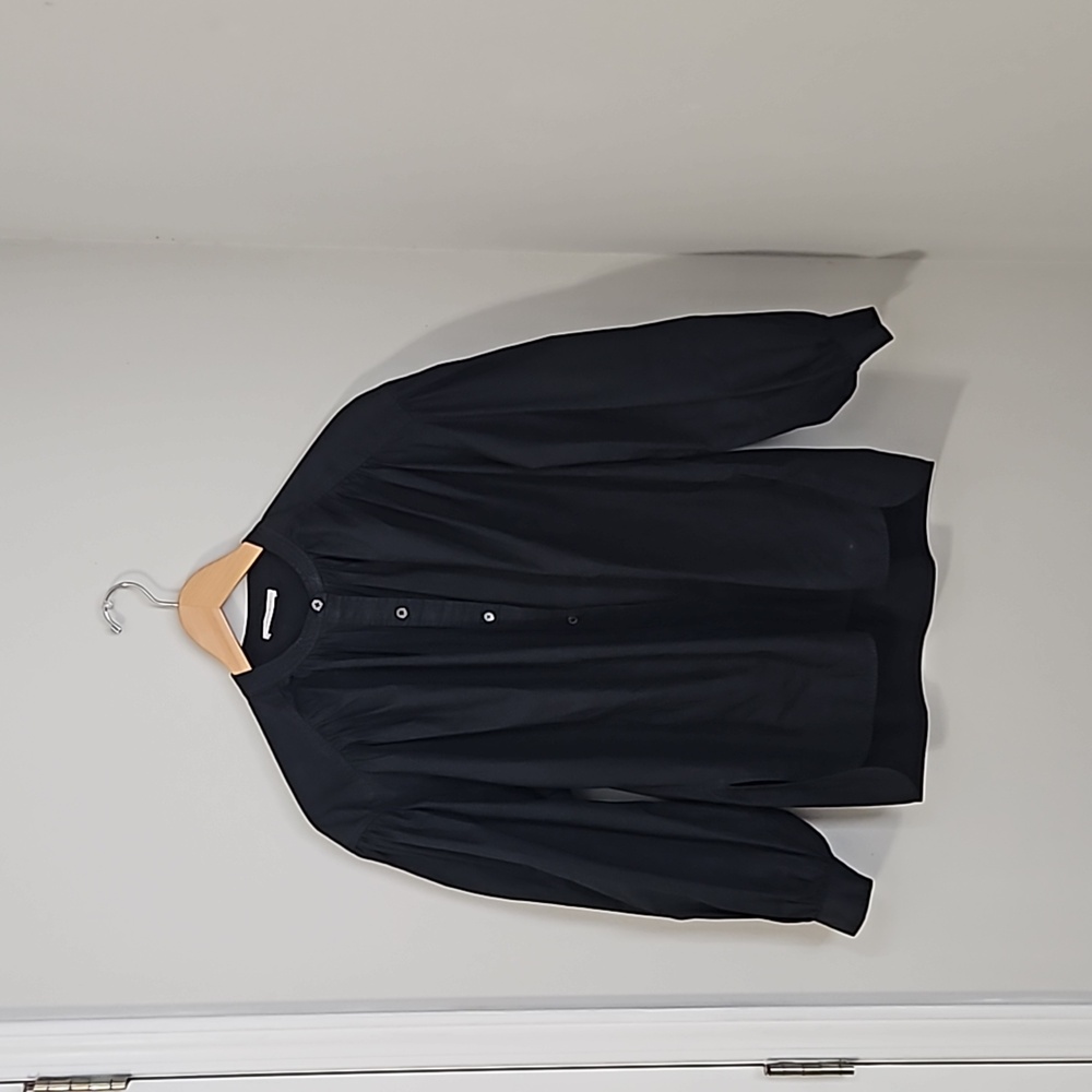 Anine Bing Black Eden Blouse